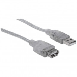 Manhattan 340502 USB-kaapeli 4,5 m USB 2.0 USB A Hopea