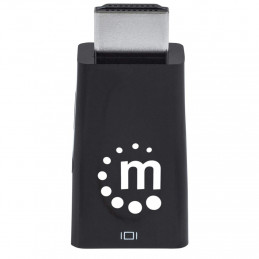 Manhattan 151542 kaapelin sukupuolenvaihtaja HDMI VGA, 3.5mm Musta