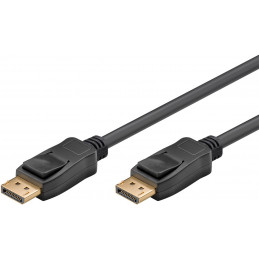 Goobay 64798 DisplayPort-kaapeli 2 m Musta