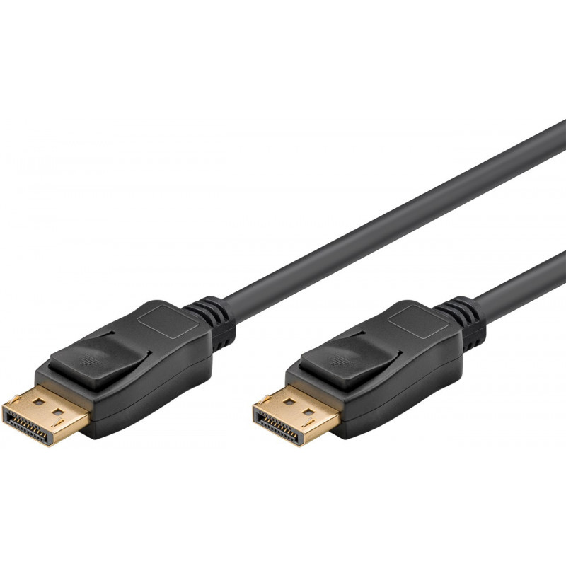 Goobay 64798 DisplayPort-kaapeli 2 m Musta