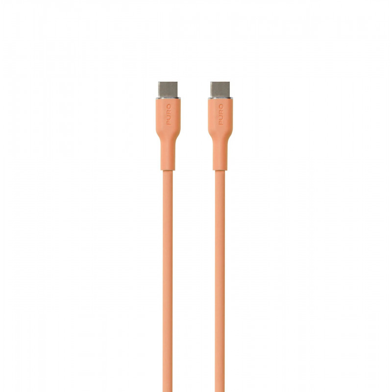 PURO PUUSBCUSBCICONLORA USB-kaapeli 1,5 m USB 3.2 Gen 1 (3.1 Gen 1) USB C Oranssi