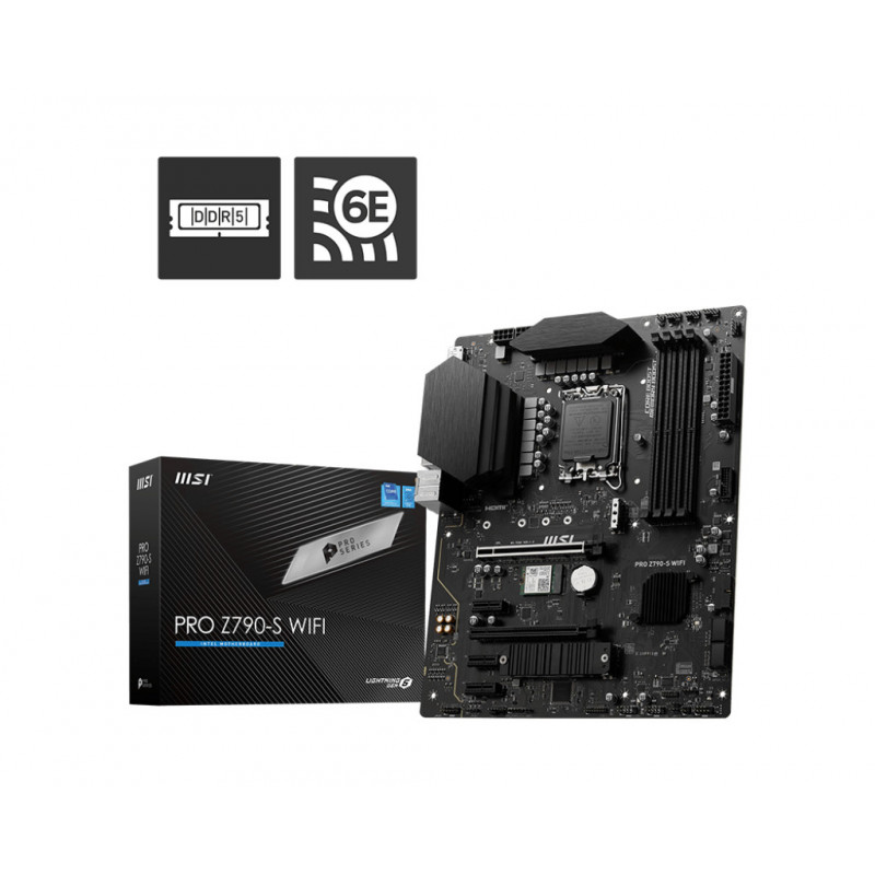 MSI PRO Z790-S WIFI emolevy Intel Z790 LGA 1700 ATX