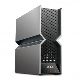 TP-Link Archer BE900 langaton reititin Multi-Gigabit Ethernet Quad-band (2.4 GHz   5 GHz-1   5 GHz-2   6 GHz) Musta, Harmaa