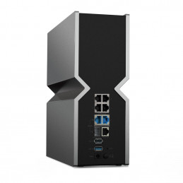 TP-Link Archer BE900 langaton reititin Multi-Gigabit Ethernet Quad-band (2.4 GHz   5 GHz-1   5 GHz-2   6 GHz) Musta, Harmaa