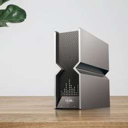 TP-Link Archer BE900 langaton reititin Multi-Gigabit Ethernet Quad-band (2.4 GHz   5 GHz-1   5 GHz-2   6 GHz) Musta, Harmaa