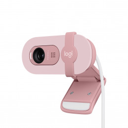Logitech Brio 100 verkkokamera 2 MP 1920 x 1080 pikseliä USB Vaaleanpunainen