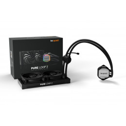 be quiet! Pure Loop 2 | 240mm Suoritin All-in-one-nesteenjäähdytin 12 cm Musta 1 kpl