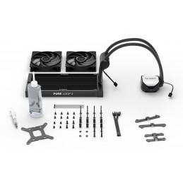 be quiet! Pure Loop 2 | 240mm Suoritin All-in-one-nesteenjäähdytin 12 cm Musta 1 kpl