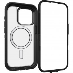 OtterBox Defender XT matkapuhelimen suojakotelo 15,5 cm (6.1") Suojus Musta, Läpinäkyvä