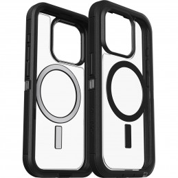 OtterBox Defender XT matkapuhelimen suojakotelo 15,5 cm (6.1") Suojus Musta, Läpinäkyvä
