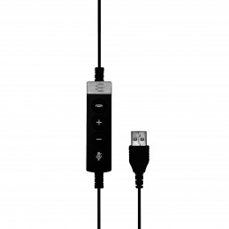 EPOS | SENNHEISER IMPACT SC 630 USB ML Kuulokkeet Langallinen Pääpanta Puhelut Musiikki USB A-tyyppi Musta, Hopea