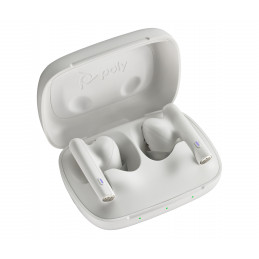POLY Voyager Free 60 Kuulokkeet Langaton In-ear Toimisto puhelukeskus Bluetooth Valkoinen