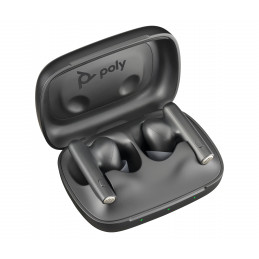 POLY Voyager Free 60 Kuulokkeet Langaton In-ear Toimisto puhelukeskus Bluetooth Musta