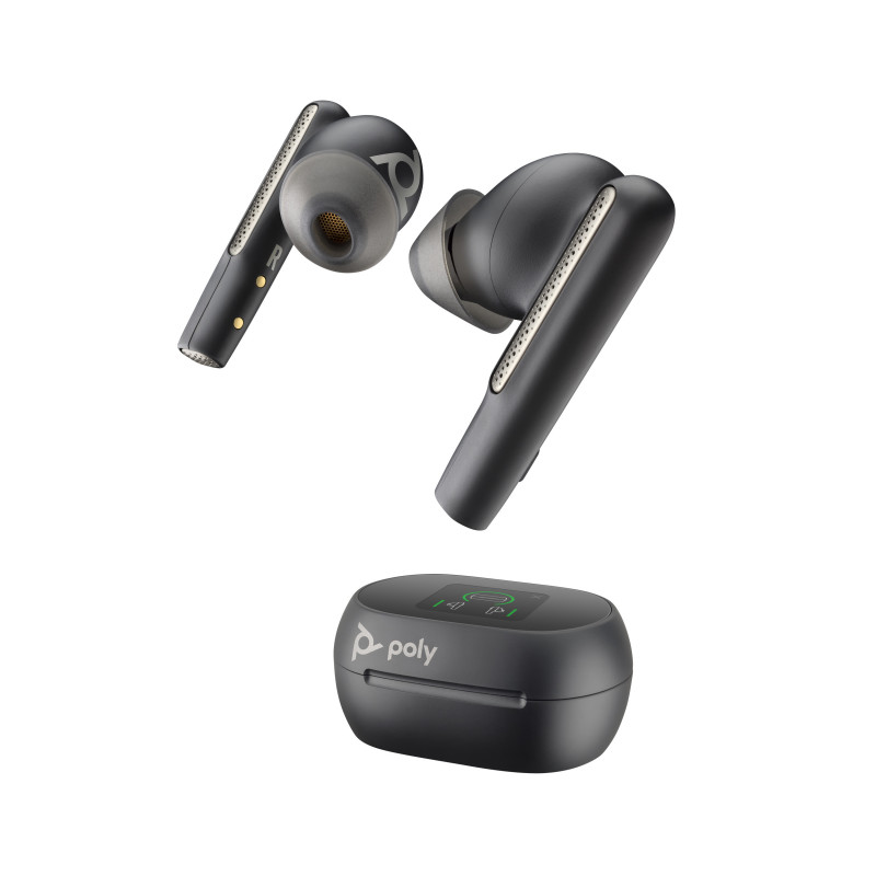 POLY Voyager Free 60+ Kuulokkeet Langaton In-ear Toimisto puhelukeskus Bluetooth Musta
