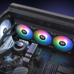 Thermaltake TH360 V2 Ultra Suoritin All-in-one-nesteenjäähdytin 12 cm Musta