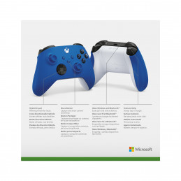 Microsoft Xbox Wireless Controller Sininen, Valkoinen Bluetooth Pad-ohjain Analoginen Digitaalinen Android, PC, Xbox One, Xbox