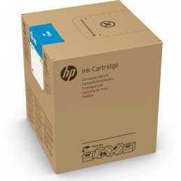 HP 883 5-liter Cyan Latex Ink Cartridge