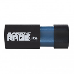 Patriot Memory Supersonic Rage Lite USB-muisti 64 GB USB A-tyyppi 3.2 Gen 1 (3.1 Gen 1) Musta, Sininen