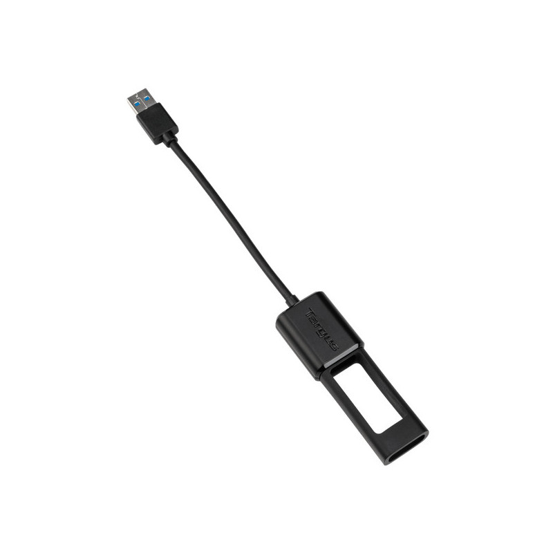 Targus ACC110401GLX USB-kaapeli 0,1 m USB A USB C Musta