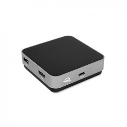 OWC USB-C Travel Dock Langallinen USB 3.2 Gen 1 (3.1 Gen 1) Type-C Harmaa