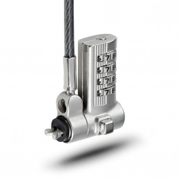 StarTech.com UNIVC4D-LAPTOP-LOCK kaapelilukko Musta, Hopea 2 m