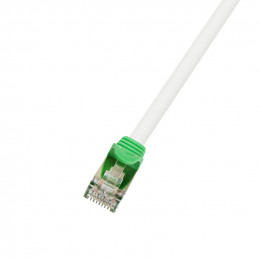 LogiLink CQ2022X verkkokaapeli Harmaa 0,5 m Cat6 S FTP (S-STP)