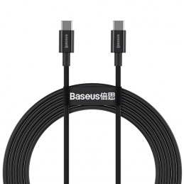 Baseus CATYS-C01 USB-kaapeli 2 m USB C Musta