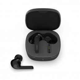 Belkin SOUNDFORM Flow Kuulokkeet Langaton In-ear Puhelut Musiikki USB Type-C Bluetooth Musta