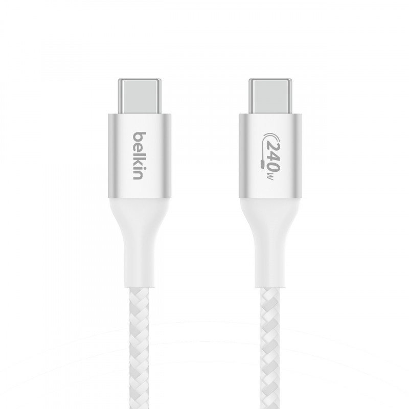 Belkin CAB015bt1MWH USB-kaapeli 1 m USB 2.0 USB C Valkoinen