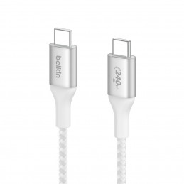 Belkin CAB015bt1MWH USB-kaapeli 1 m USB 2.0 USB C Valkoinen