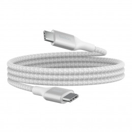 Belkin CAB015bt1MWH USB-kaapeli 1 m USB 2.0 USB C Valkoinen