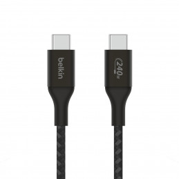 Belkin CAB015bt2MBK USB-kaapeli 2 m USB 2.0 USB C Musta