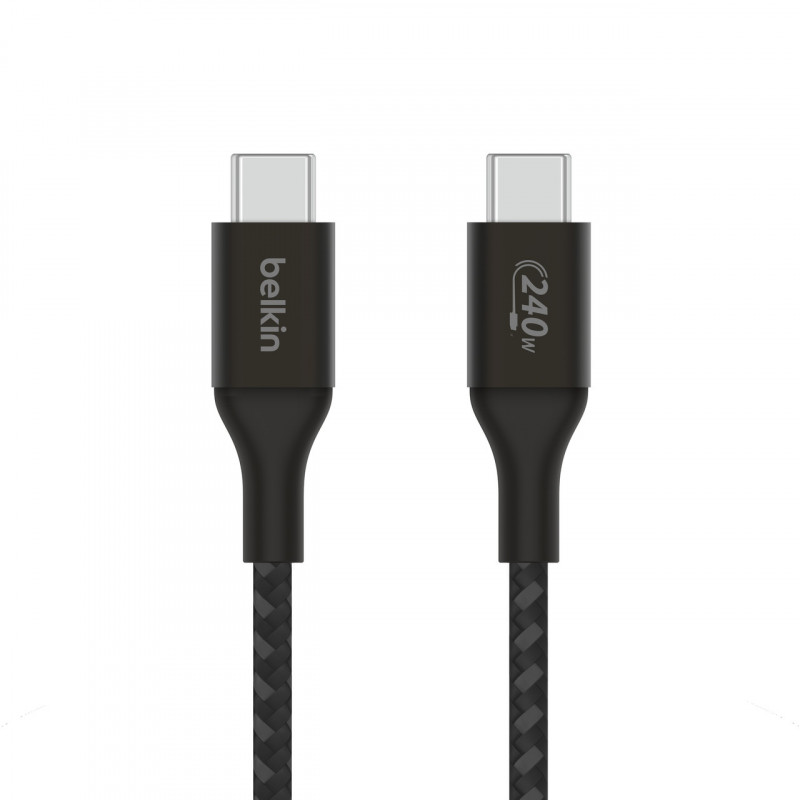 Belkin CAB015bt2MBK USB-kaapeli 2 m USB 2.0 USB C Musta