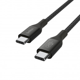 Belkin CAB015bt2MBK USB-kaapeli 2 m USB 2.0 USB C Musta