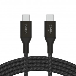 Belkin CAB015bt2MBK USB-kaapeli 2 m USB 2.0 USB C Musta