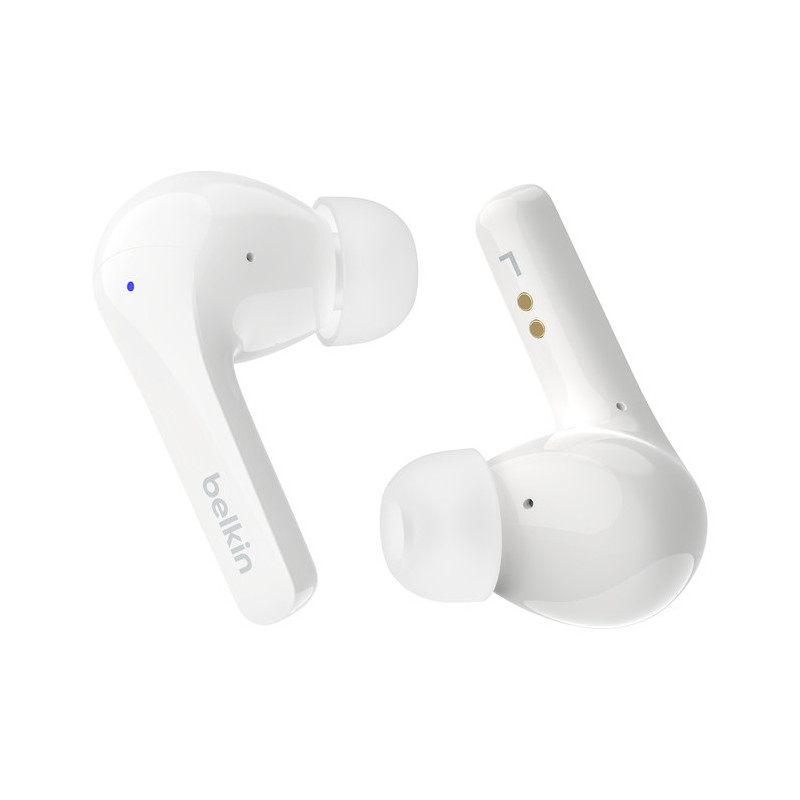 Belkin SoundForm Motion Kuulokkeet True Wireless Stereo (TWS) In-ear Puhelut Musiikki Urheilu Päivittäinen Bluetooth Valkoinen