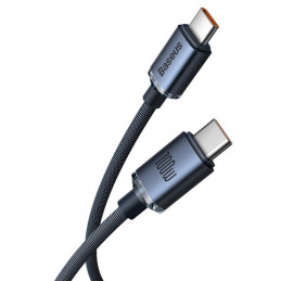 Baseus CAJY000601 USB-kaapeli 1,2 m USB C Musta