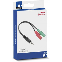 SPEEDLINK SL-450103-BK audiokaapeli 0,23 m 3.5mm 2 x 3.5mm Musta