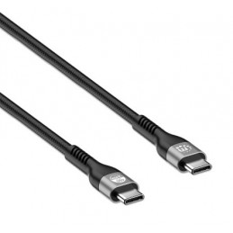 Manhattan 356367 USB-kaapeli 2 m USB 2.0 USB C Musta