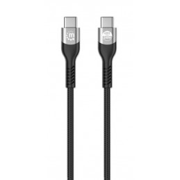 Manhattan 356367 USB-kaapeli 2 m USB 2.0 USB C Musta