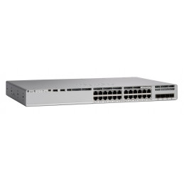 Cisco Catalyst C9200L Hallittu L3 Gigabit Ethernet (10 100 1000) Power over Ethernet -tuki Harmaa