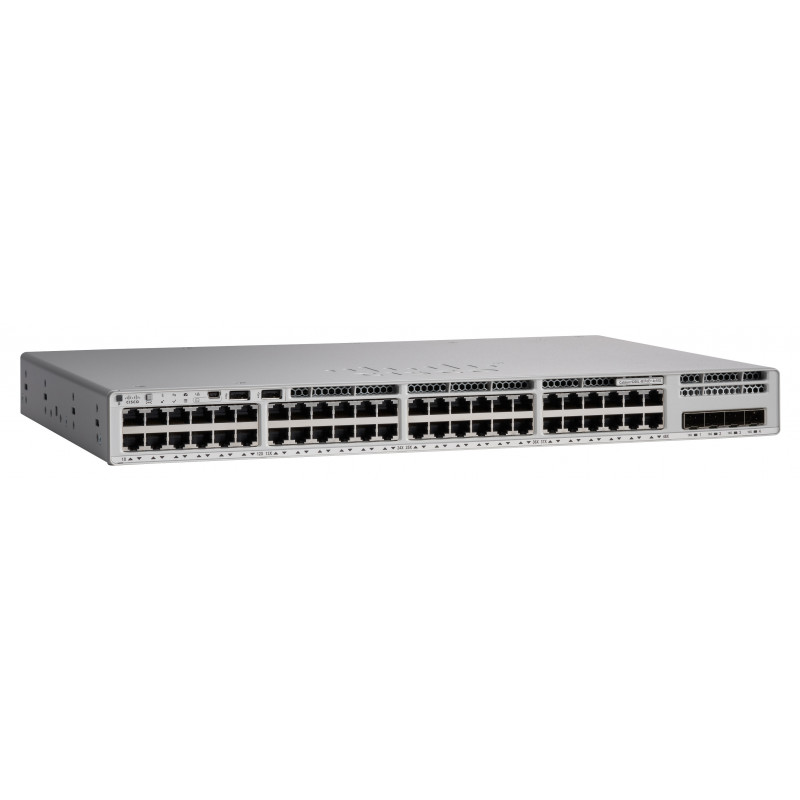 Cisco Catalyst 9200L Hallittu L3 Gigabit Ethernet (10 100 1000) Power over Ethernet -tuki Harmaa