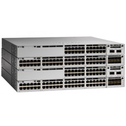 Cisco Catalyst C9300L-24UXG-2Q-E verkkokytkin Hallittu L2 L3 10G Ethernet (100 1000 10000) Power over Ethernet -tuki 1U Harmaa