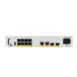 Cisco Catalyst C9200CX-8P-2X2G-E verkkokytkin Hallittu L2 L3 Gigabit Ethernet (10 100 1000) Power over Ethernet -tuki Harmaa