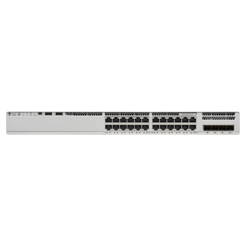 Cisco Catalyst 9200L Hallittu L3 Gigabit Ethernet (10 100 1000) Power over Ethernet -tuki Harmaa