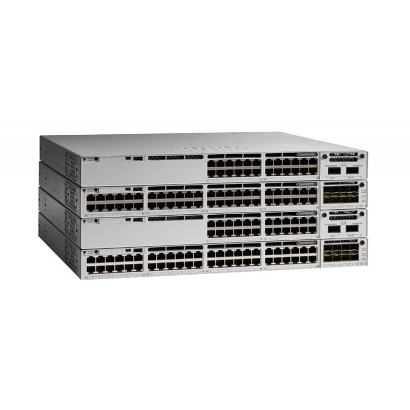 Cisco Catalyst C9300X-12Y-A verkkokytkin Hallittu L3 Harmaa