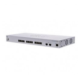 Cisco CBS350 Hallittu L3 10G Ethernet (100 1000 10000) 1U Musta, Harmaa