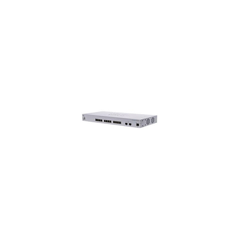 Cisco CBS350 Hallittu L3 10G Ethernet (100 1000 10000) 1U Musta, Harmaa