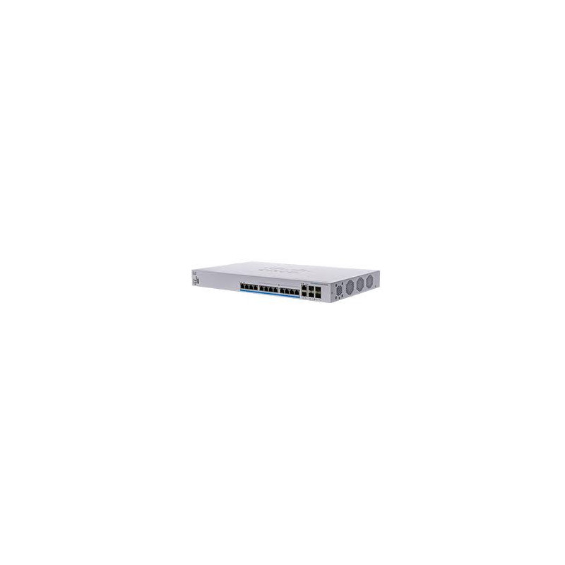 Cisco CBS350 Hallittu L3 5G Ethernet (100 1000 5000) Power over Ethernet -tuki 1U Musta, Harmaa