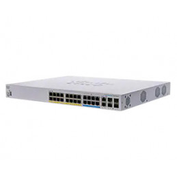 Cisco CBS350 Hallittu L3 Gigabit Ethernet (10 100 1000) Power over Ethernet -tuki 1U Musta, Harmaa